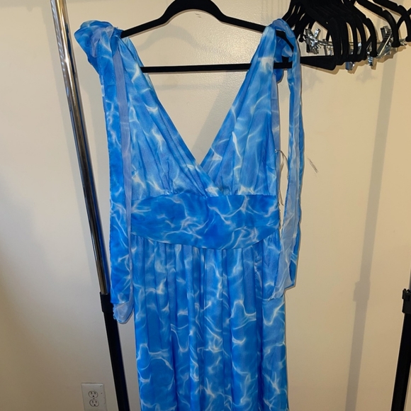 Wide leg Tyedye Jumpsuit - Picture 3 of 7